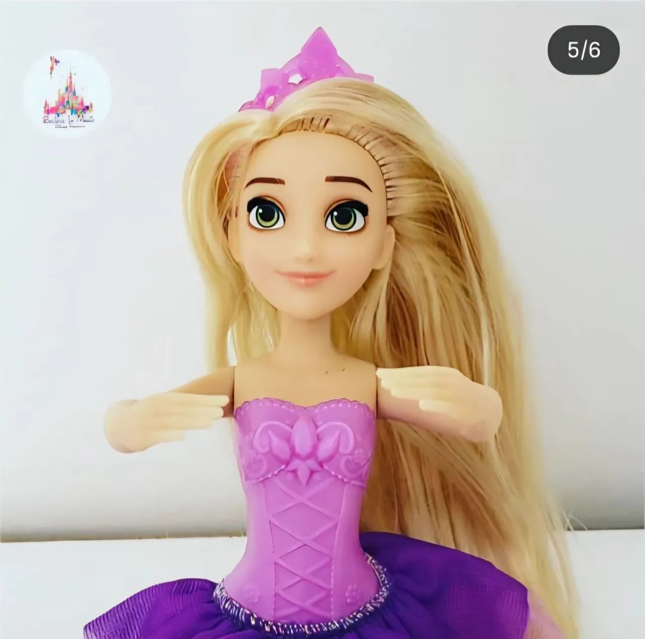 Boneca Princesa Disney Rapunzel Bailarina Hasbro - Foto 5