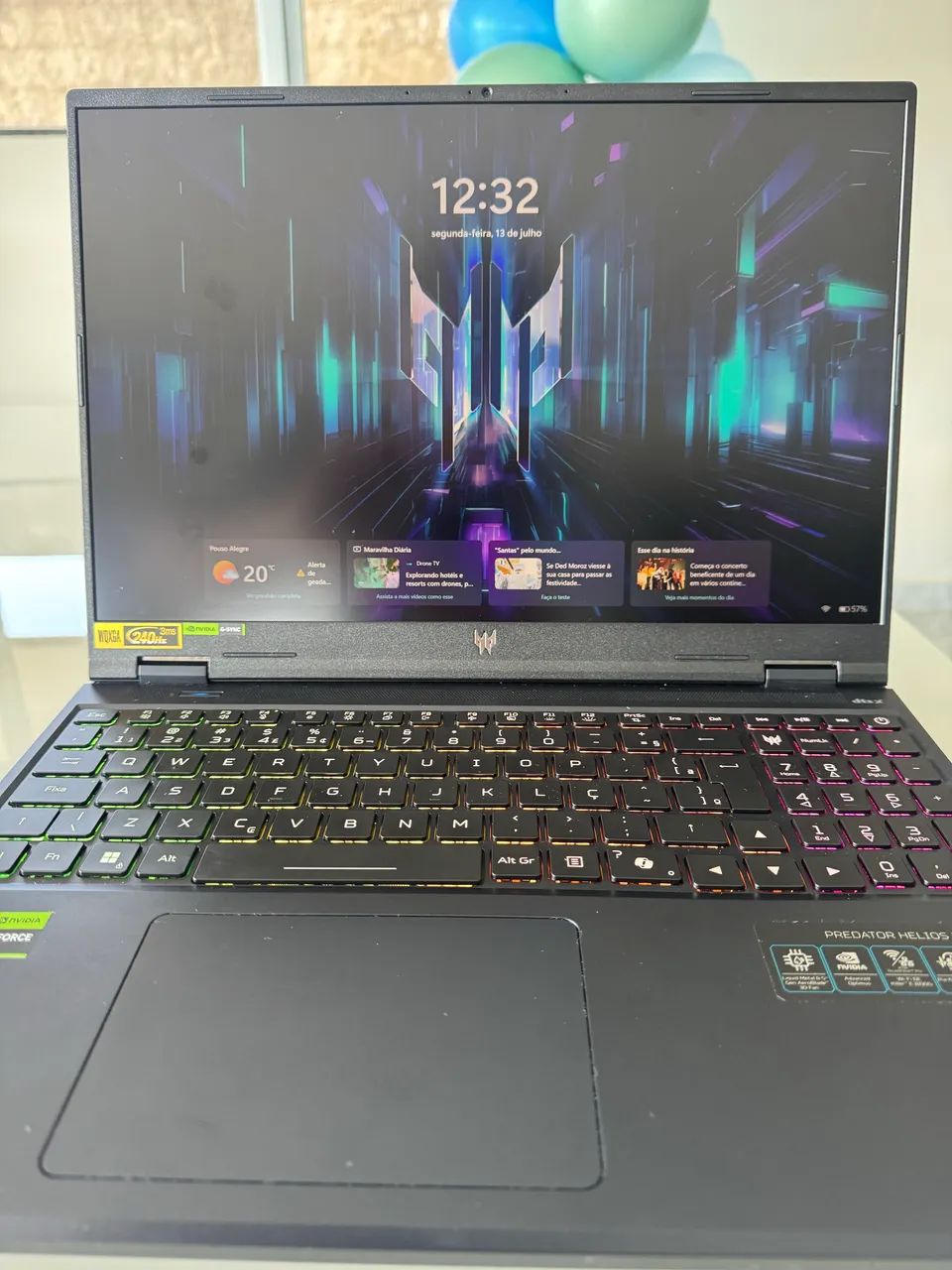Notebook Acer Predator Helios NEO 