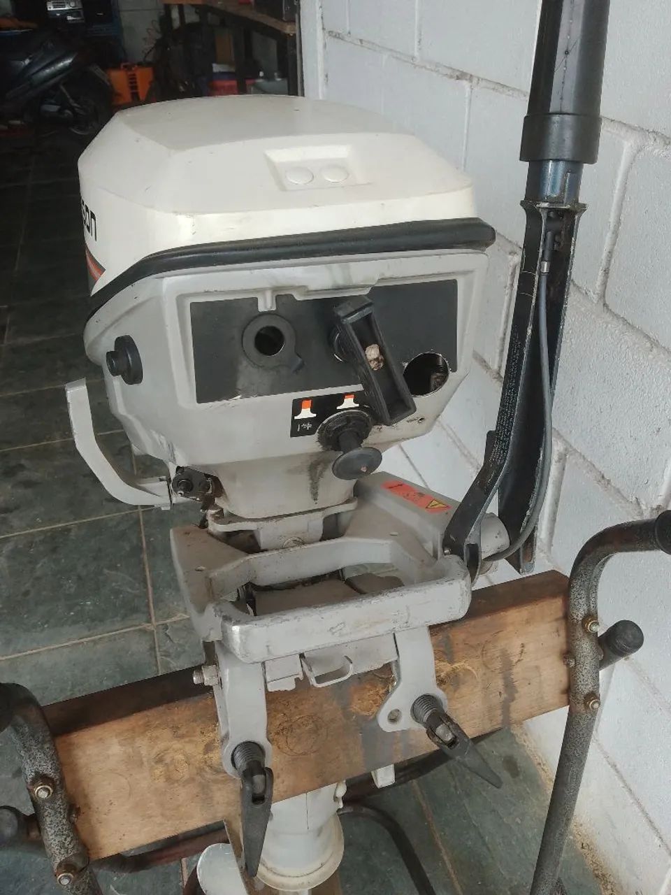 Motor Pôpa Johnson 14 hp ENDURO Raridade - Foto 2