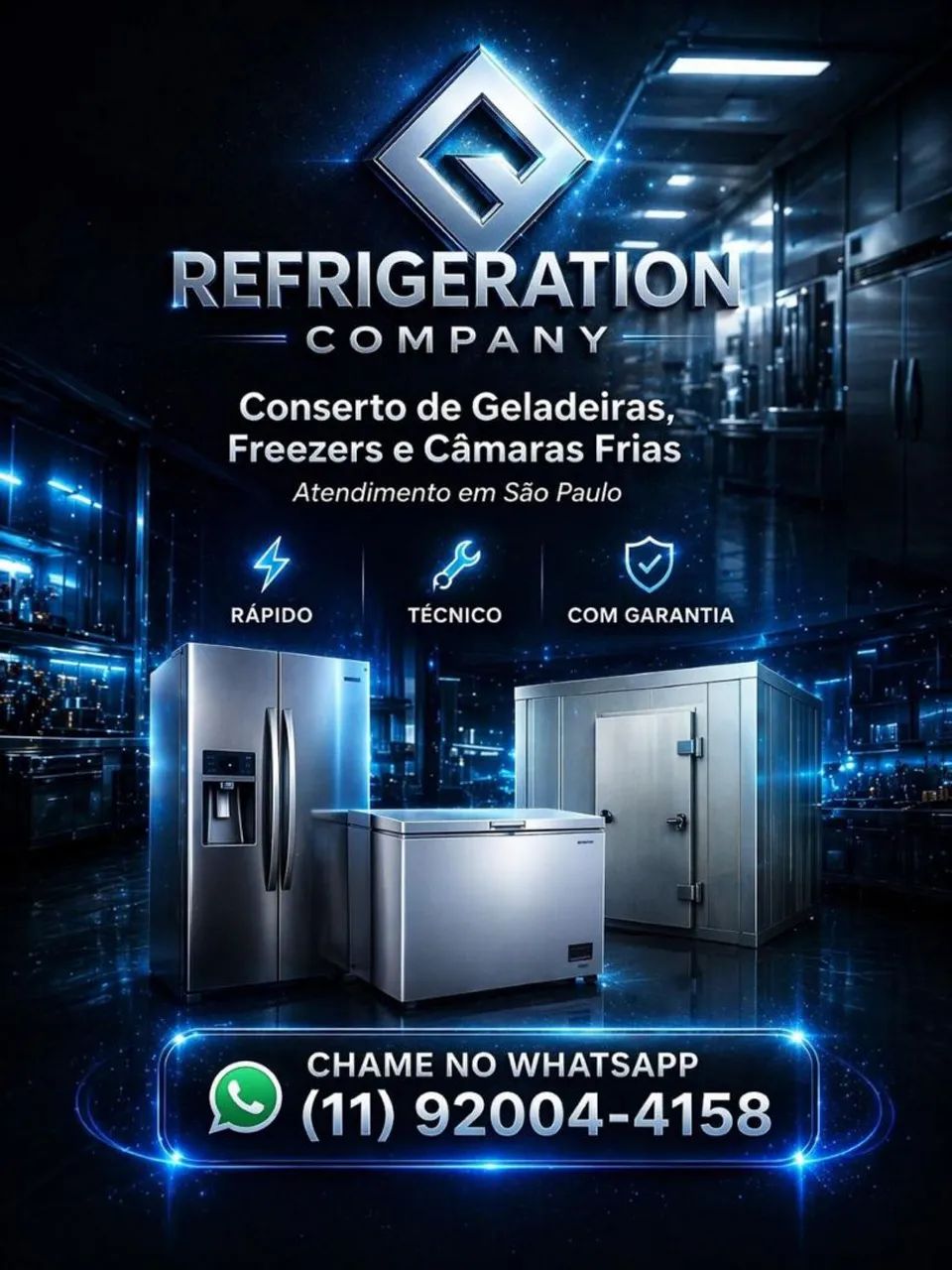 CONSERTO DE GELADEIRA, FREEZER E CÂMARA FRIA  - Foto 3