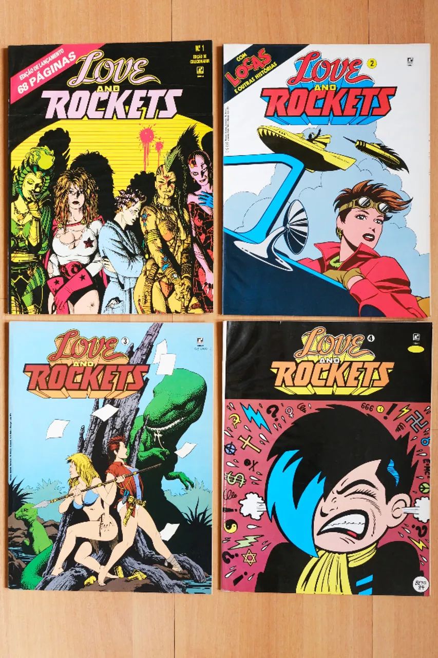 HQ Love & Rockets editora Record - Coleção completa - Foto 4