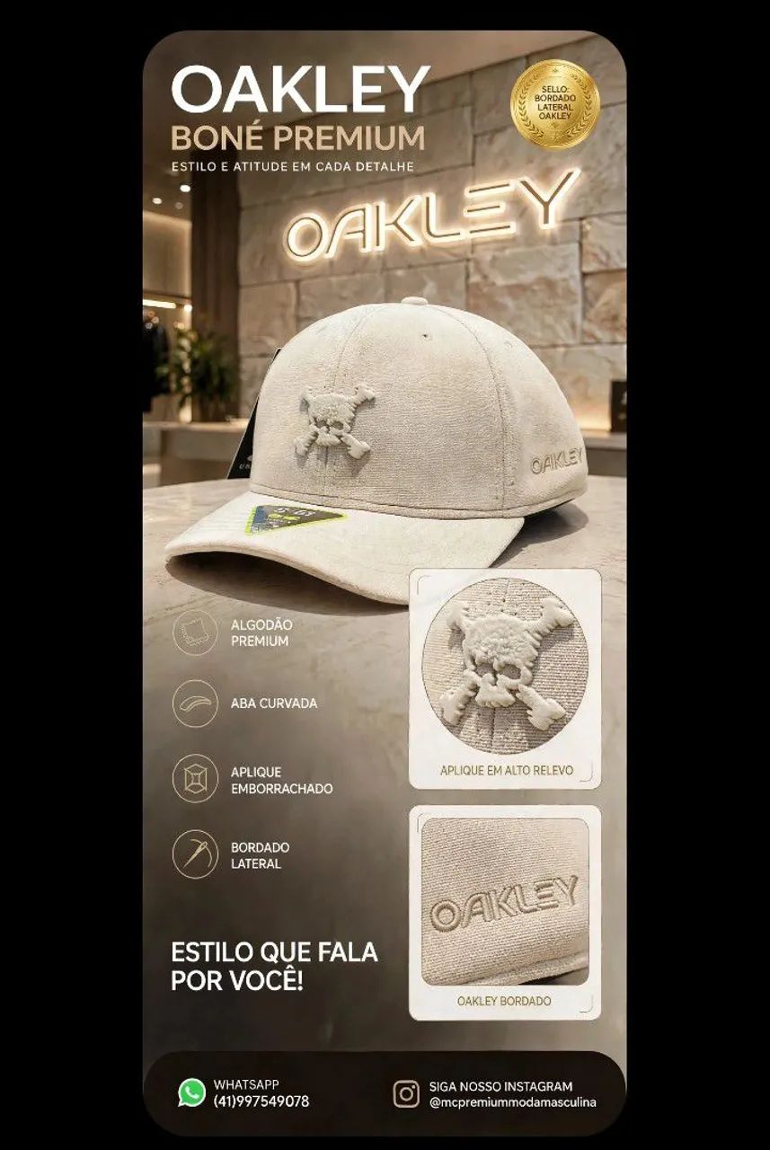Boné Oakley Flexfit  - Foto 3