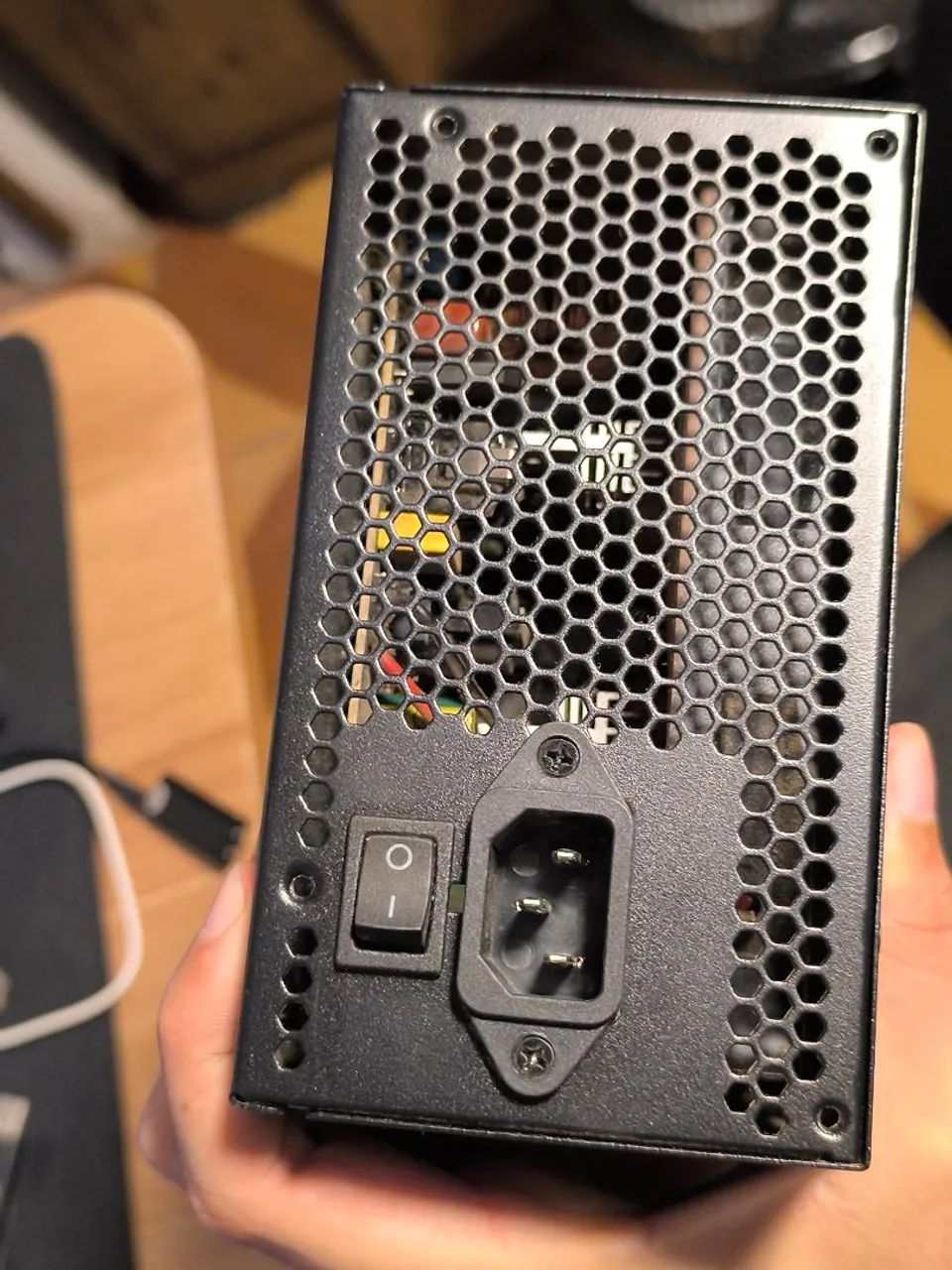 Fonte de pc 500w selo 80 plus bronze, marca ATX gamer  - Foto 3