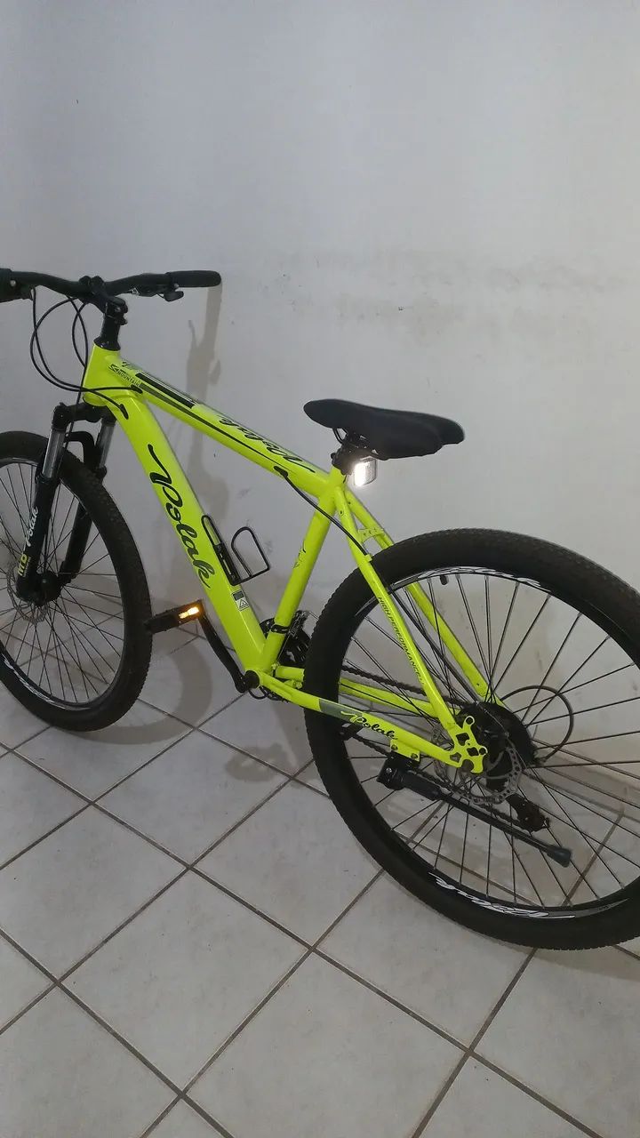 VENDO BICICLETA ARO 29 QUADRO 17 ACEITO PROPOSTAS A VISTA SOMENTE VENDO.  - Foto 4