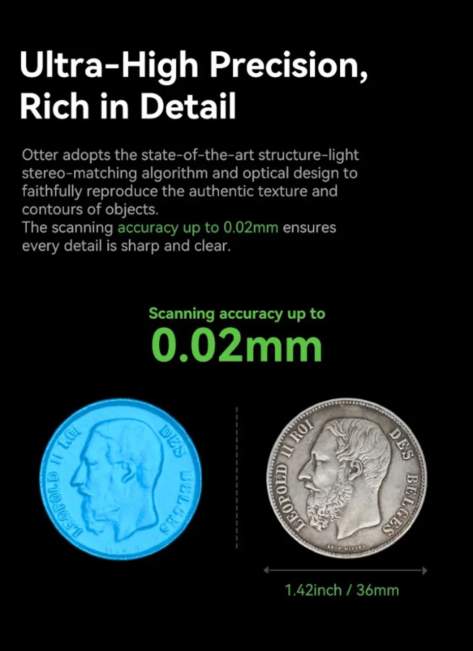 Scanner 3D - Creality Otter - Foto 4