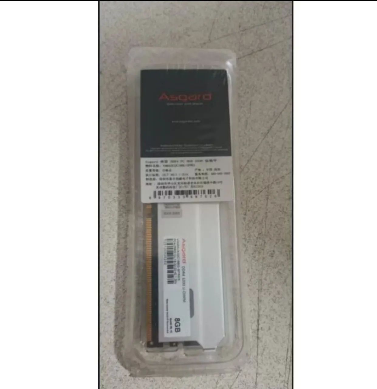 Memória ram Asgard freyr 8gb ddr4