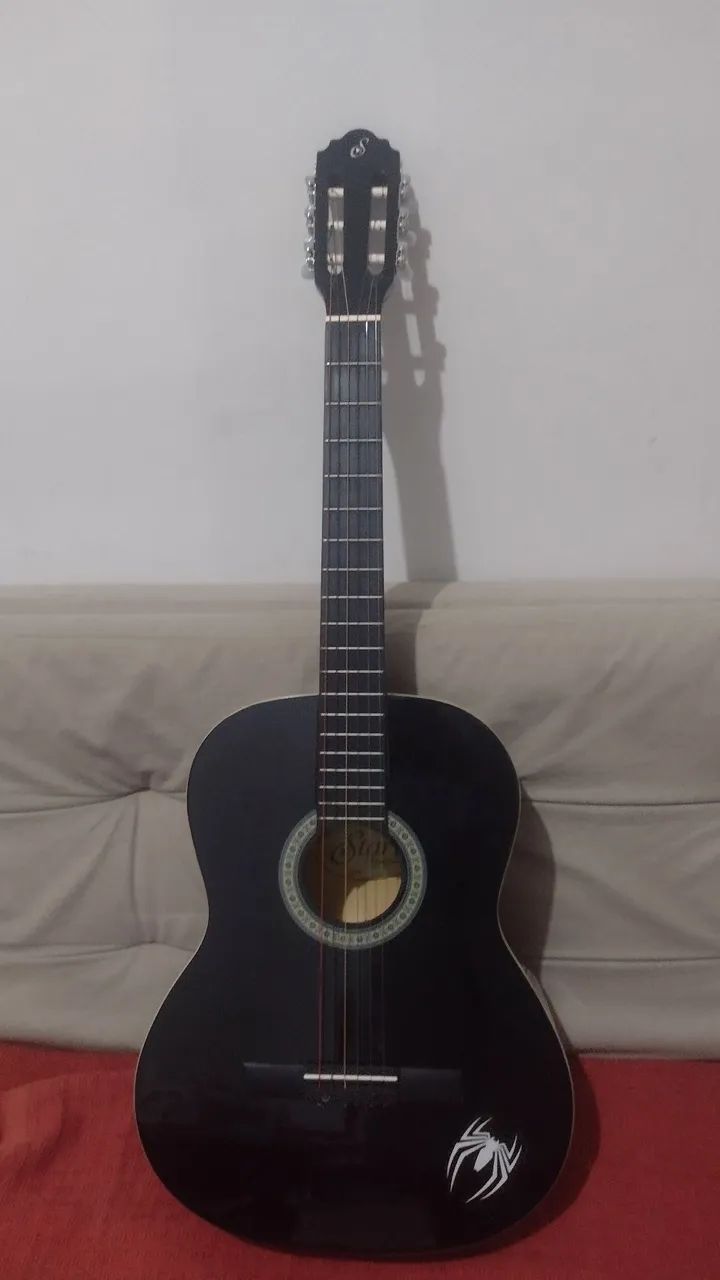 Violão Cordas de aço e capa - Foto 3