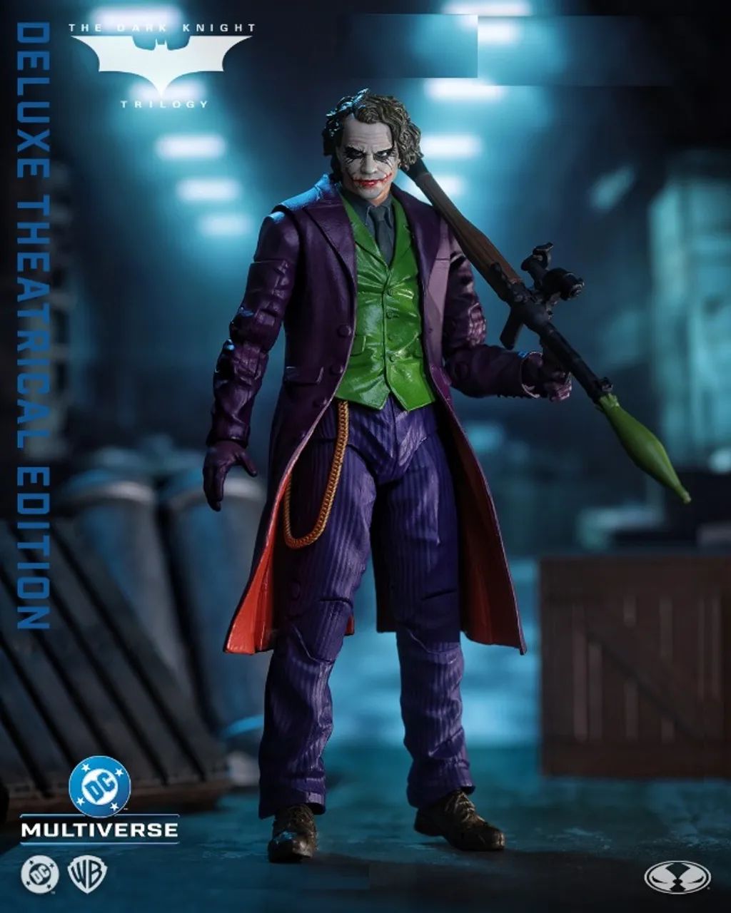 Joker Coringa Deluxe Edition Mcfarlane Toys DC - Lacrado - Foto 5