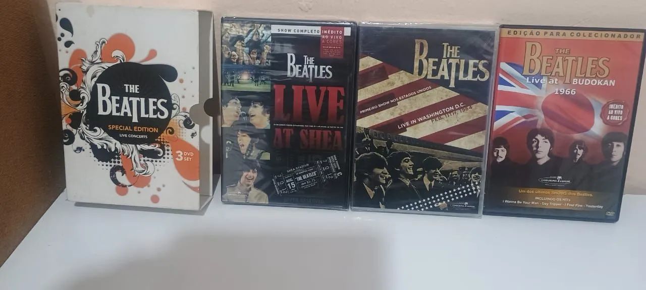 ? Coleção de DVDs The Beatles - Original ?