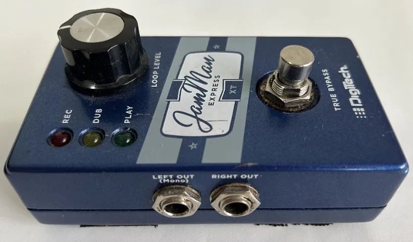 Pedal Digitech JamMan Looper com loop original Box Jam Man