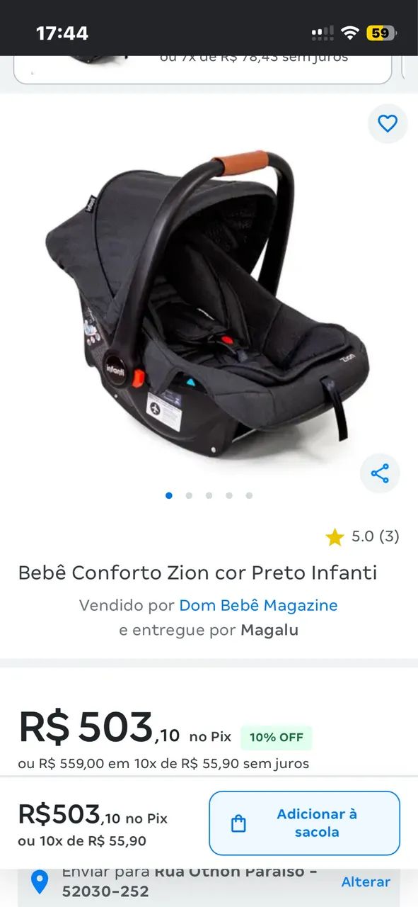 Bebê conforto  - Foto 5