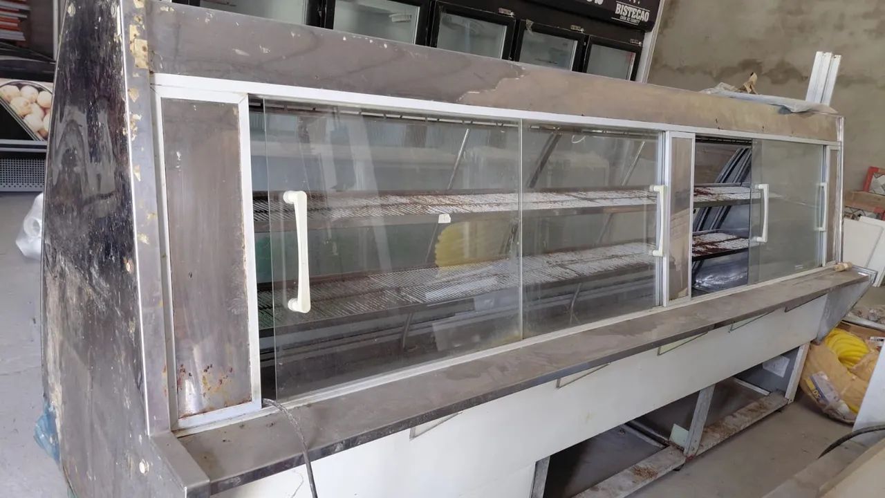 Balcão de açougue Refrimate 3 metros - Foto 3