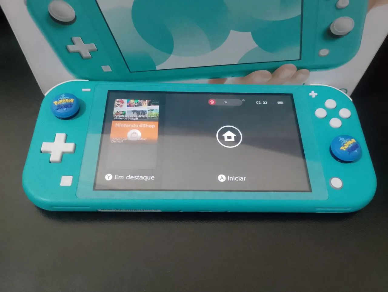 Nintendo switch lite turquesa 32GB - Foto 5