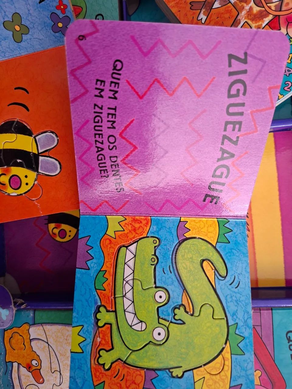 Livro infantil quebra cabeças - Foto 5