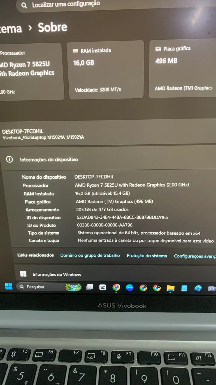 Notebook Asus vivobook Go 15 - Foto 4
