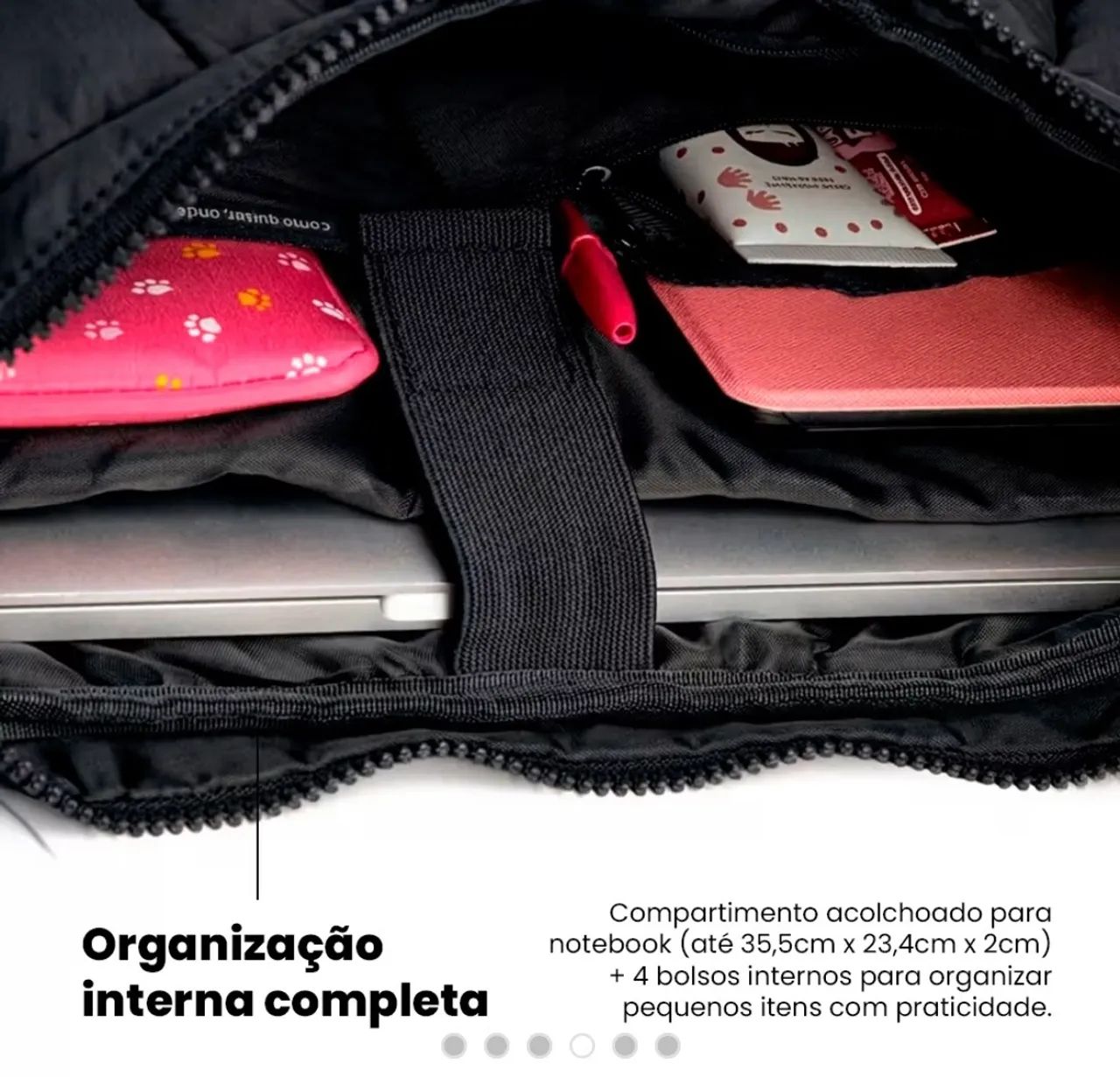 Tote moon puffer - GOCASE - Foto 2