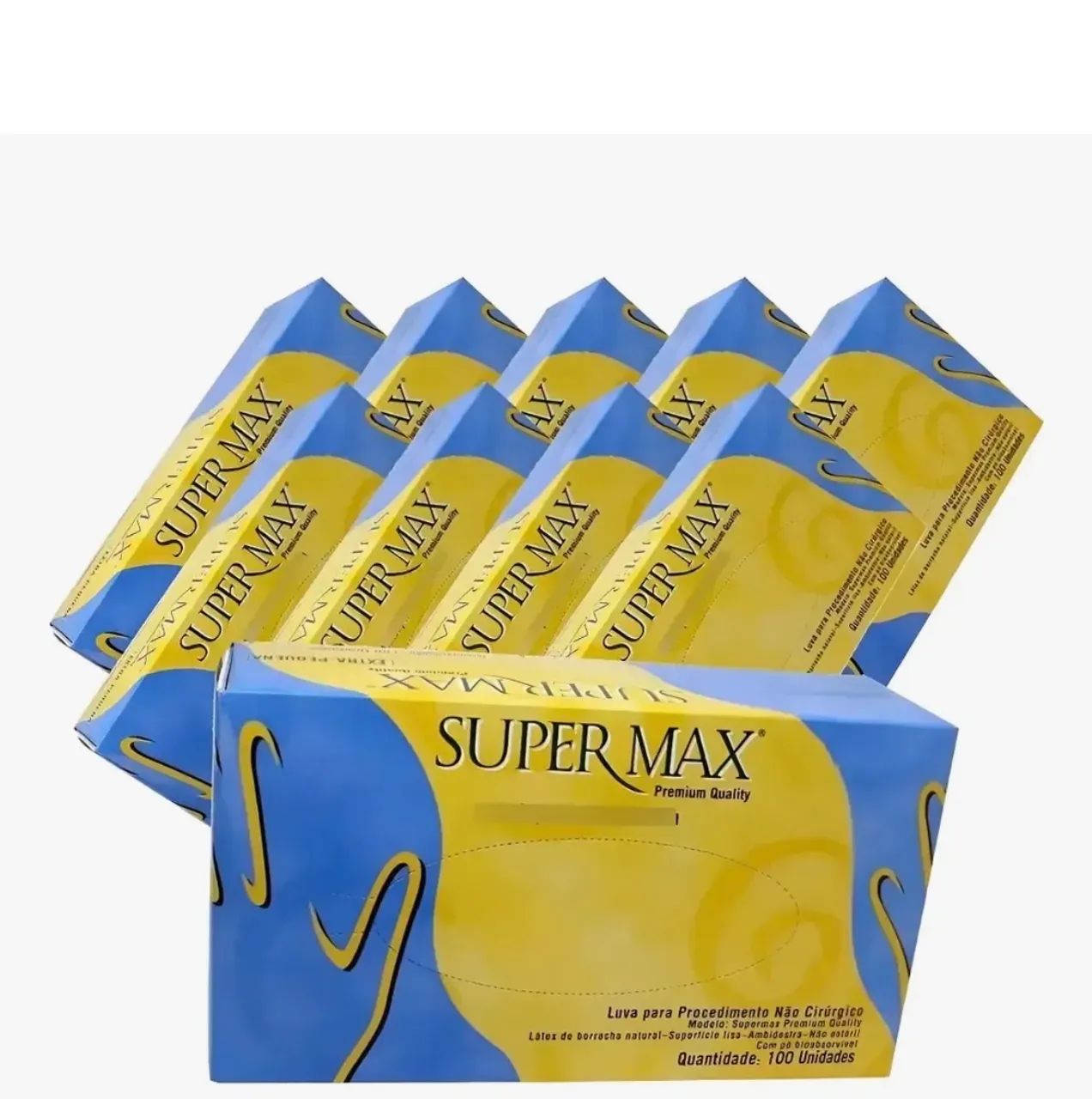 Caixa de luvas super Max com 1000