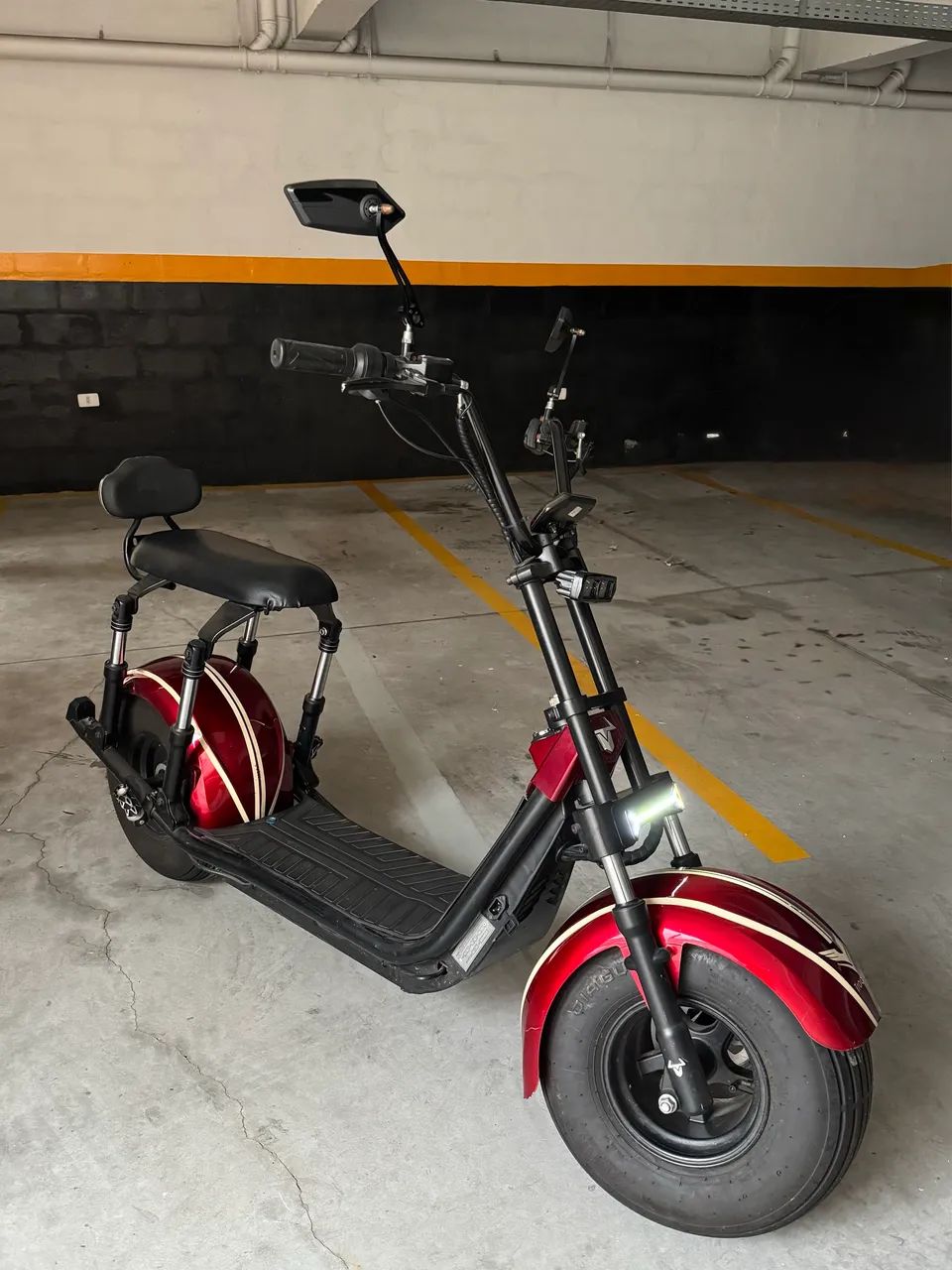 Scooter Elétrica 2000w Vermelha - Foto 5