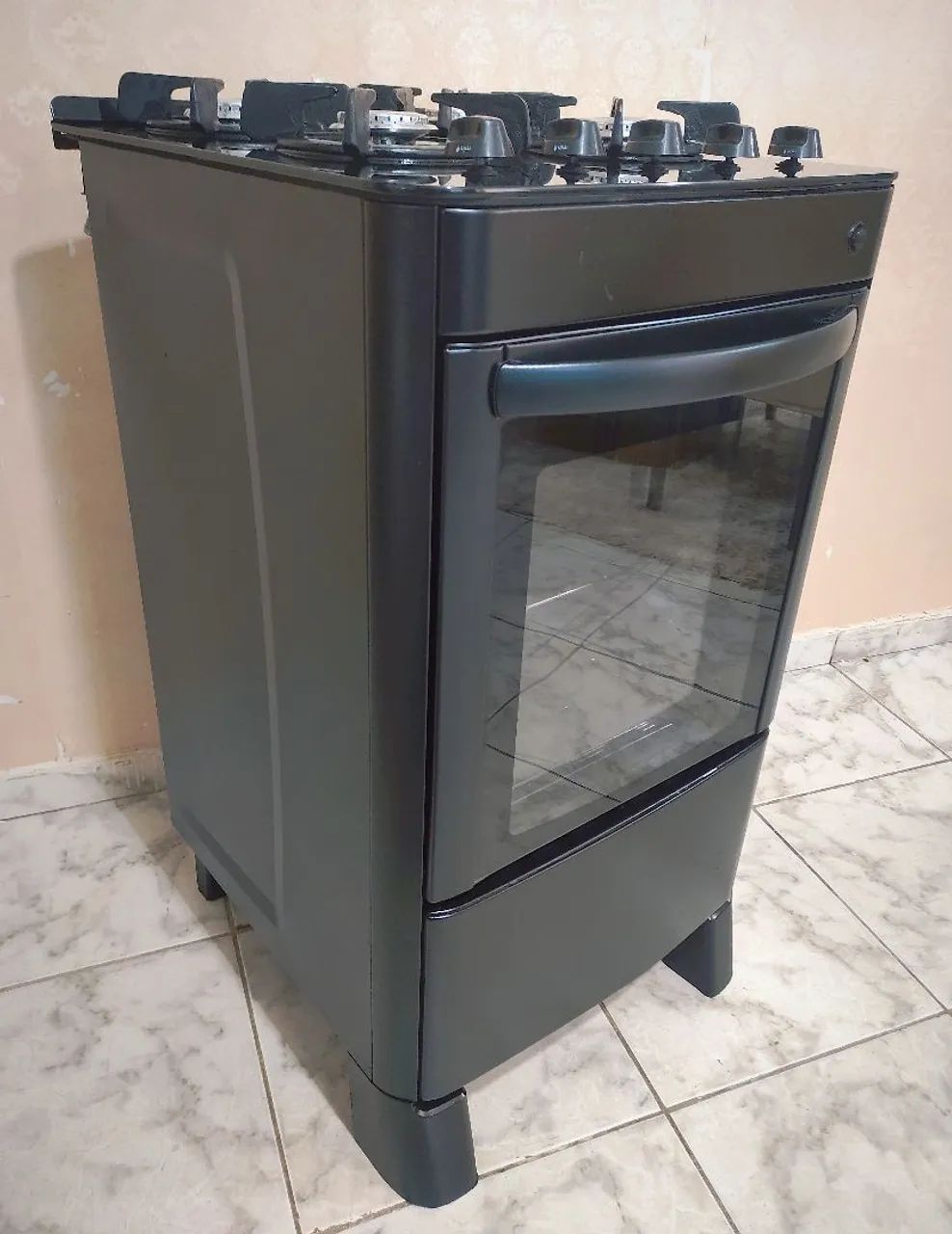 Fogão de 4 Bocas mesa de vidro  - Foto 4