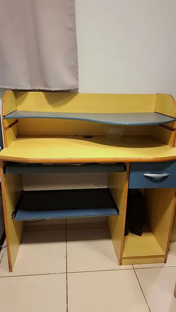 Mesa de escritório (APENAS RETIRADA, NÃO REALIZO ENVIO) - Foto 2