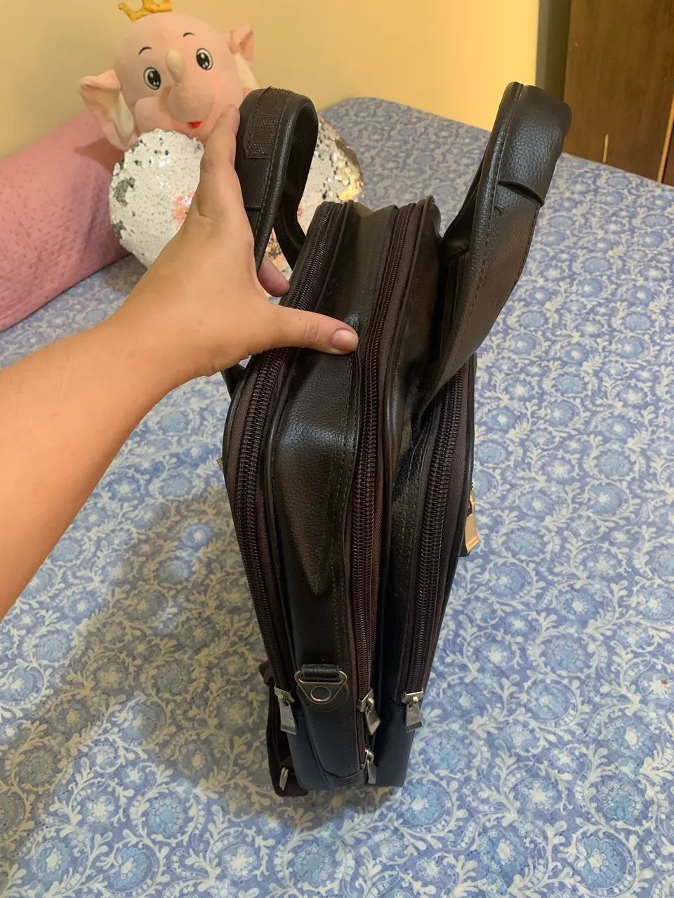 Mochila de couro - Foto 3