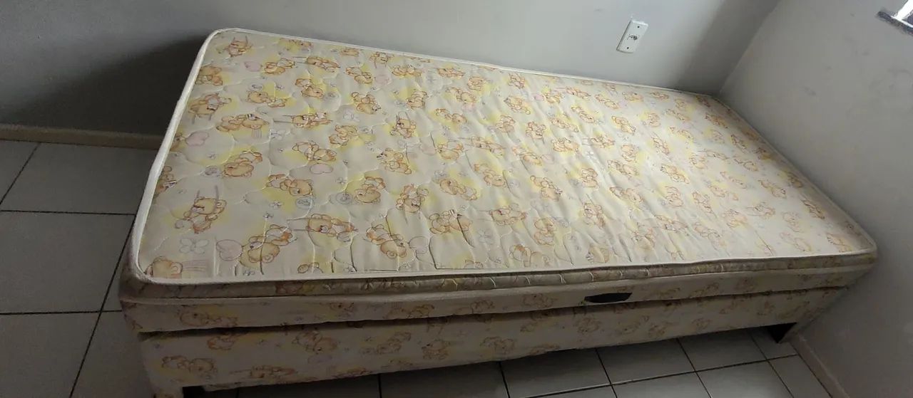 CAMA LIGHTSPUMA BIBOX BAÚ LUCI. - Foto 2