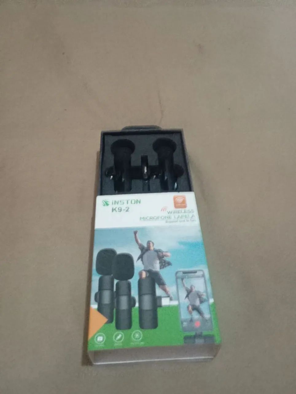 K9-2 microfone de lapela 