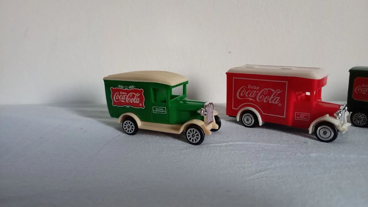 Coleção carrinhos coca cola anos 90 completa! - Foto 2