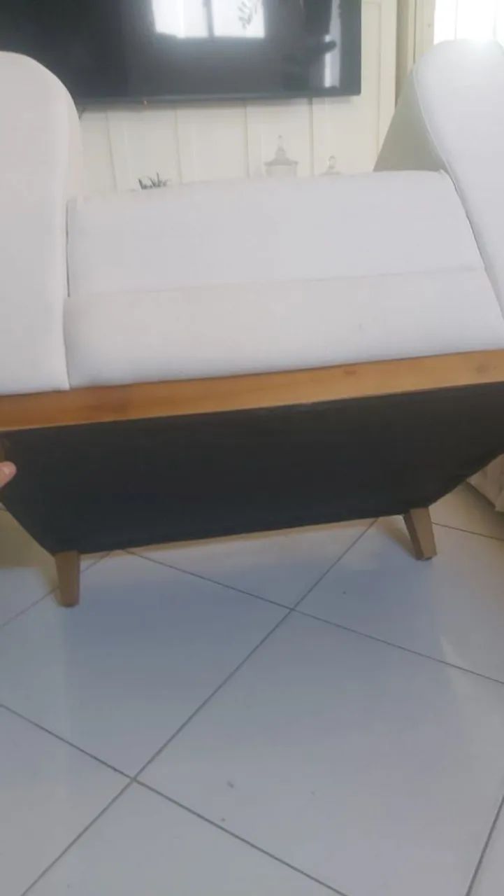 poltrona cinza claro - Foto 3