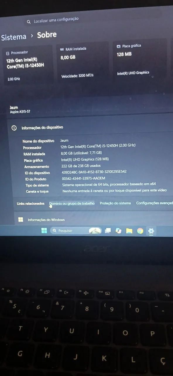 Acer Aspire 5 - A515-57 - Foto 3