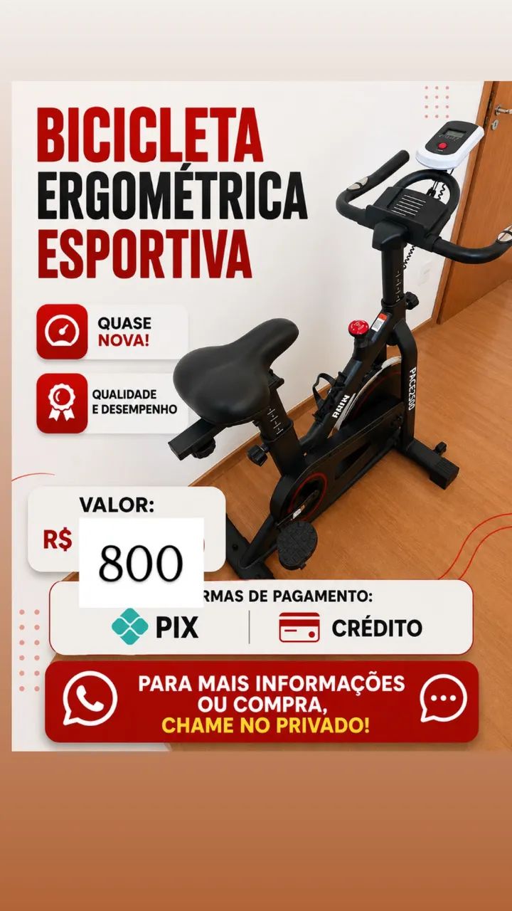 Bike ergométrica spinning 