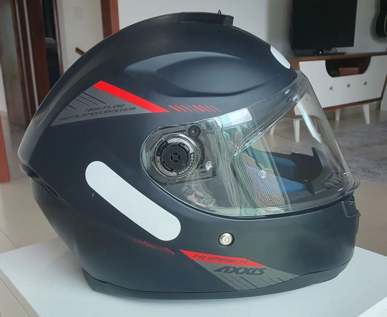 Capacete Axxis Hummer Solid A1 Black Matte - Foto 4