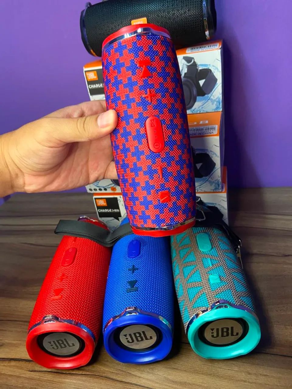 Caixa de Som portátil Charge 3+mini - Foto 3