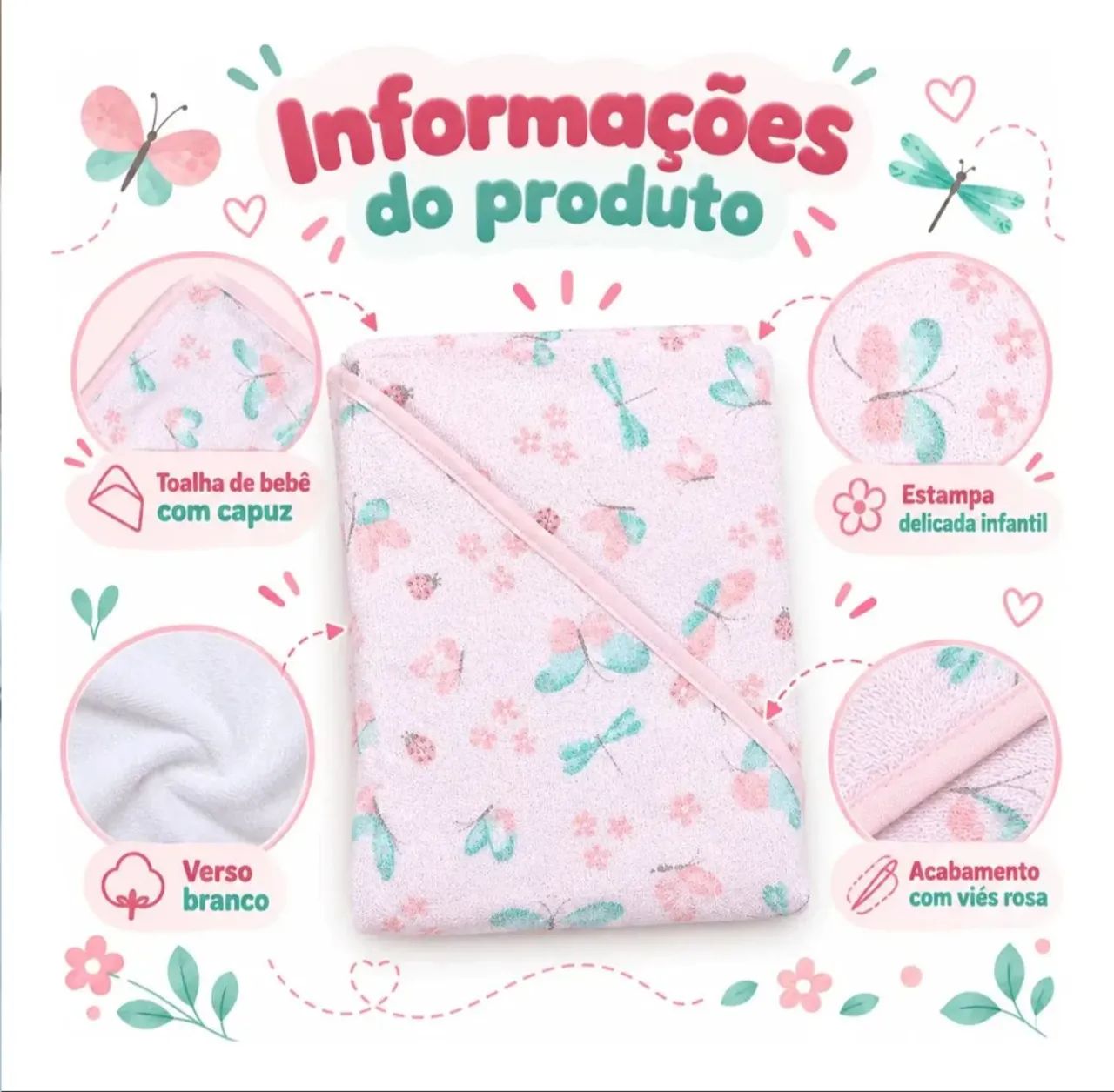 Toalhas Infantil Novas.  - Foto 4