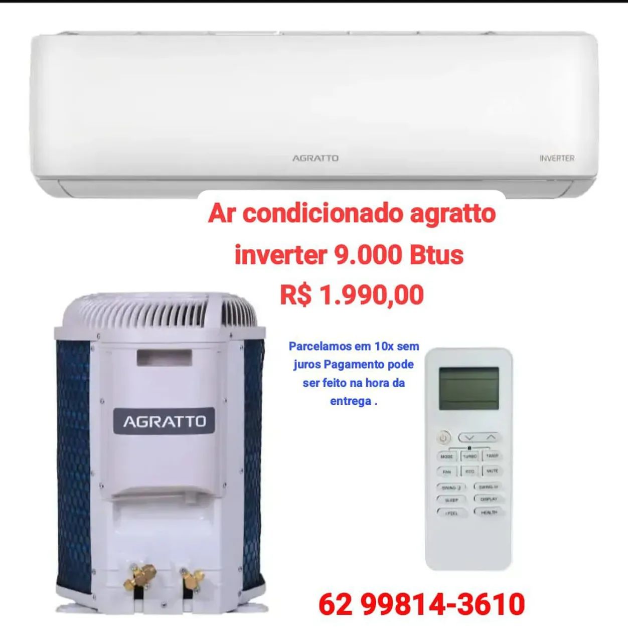 Ar condicionado de 9 a 30.000 btus - Foto 3