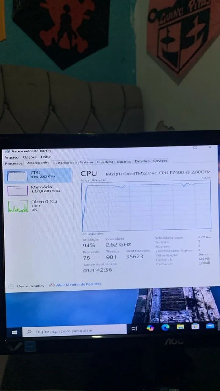 Computador de escritório + monitor AOC - Foto 4