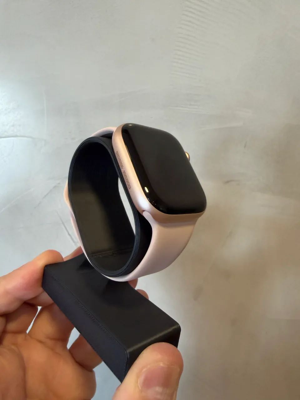 Apple Watch Series 10 42mm rose gold gps cellular novo garantia Apple 1 ano - Foto 4