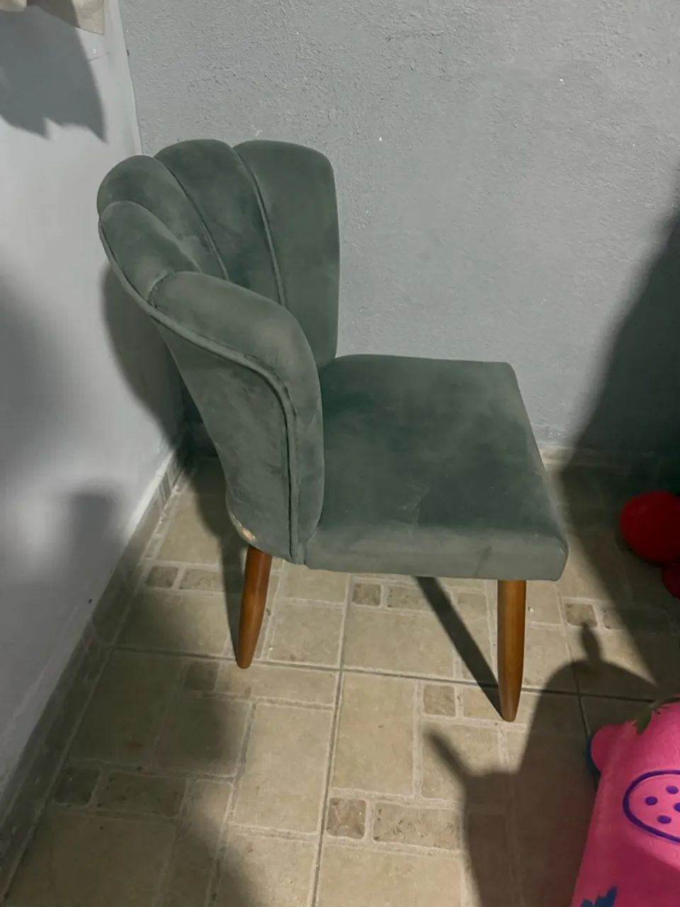 Poltrona suede cinza - Foto 4