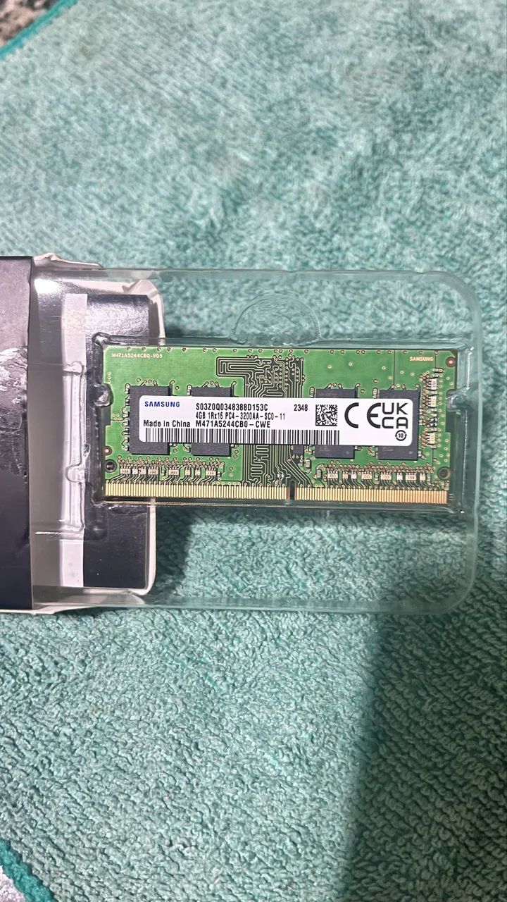 Memória RAM DDR4 4gb 3200 notebook