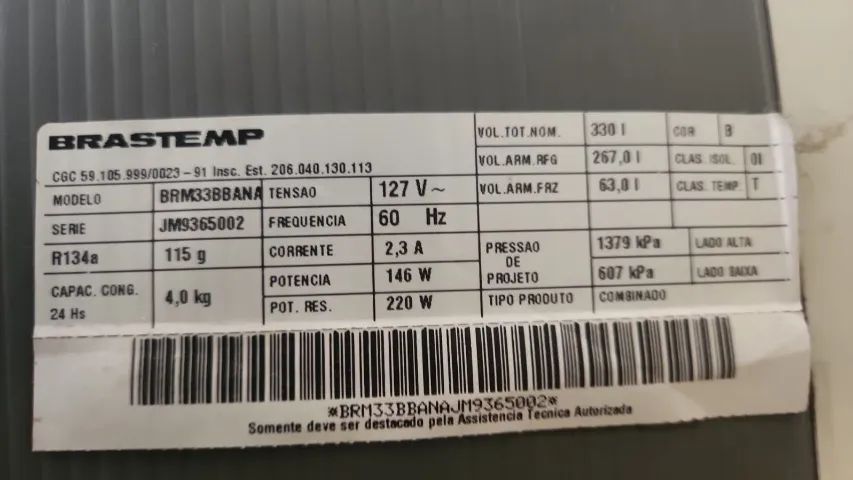 Geladeira Brastemp 330L - Foto 2
