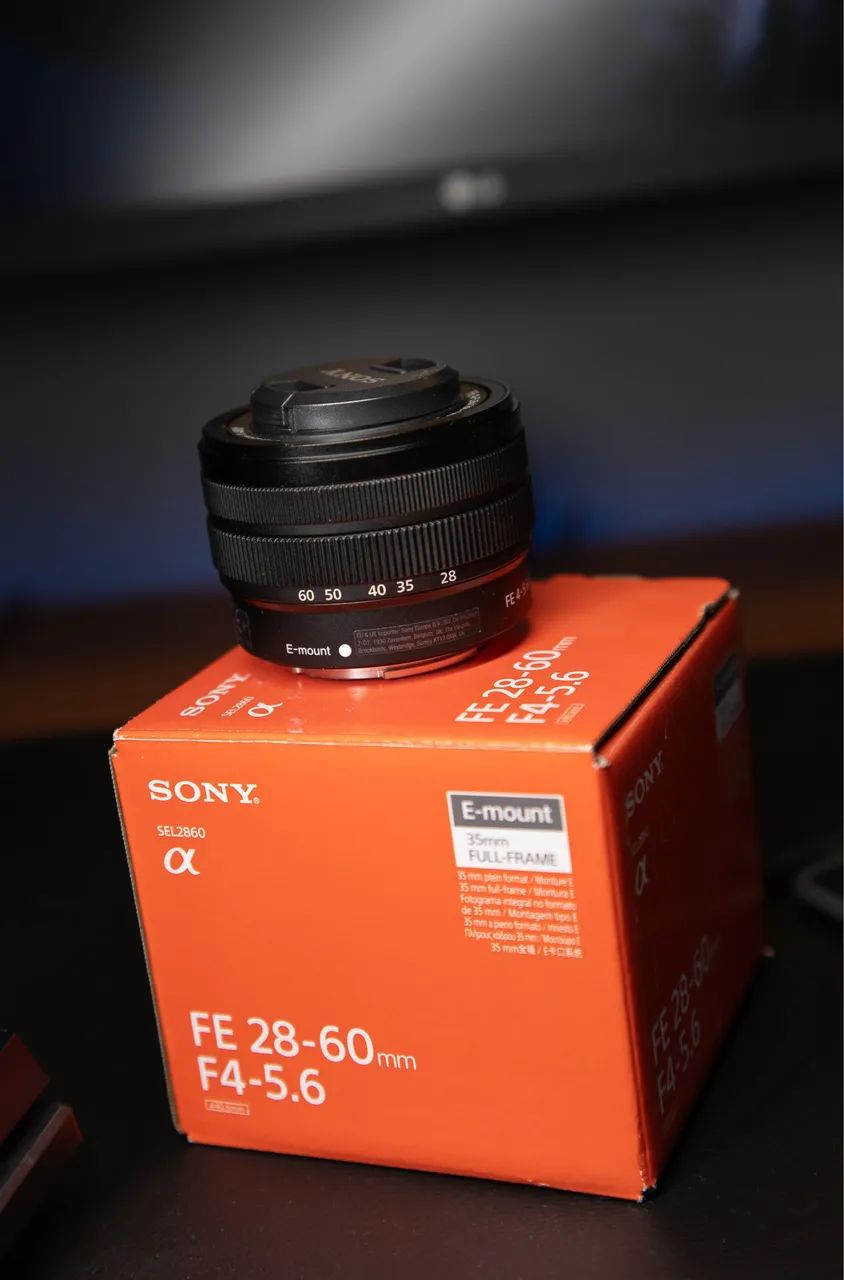 Lente Sony FE 28-60mm f/4-5.6 - Excelente Estado - Foto 3