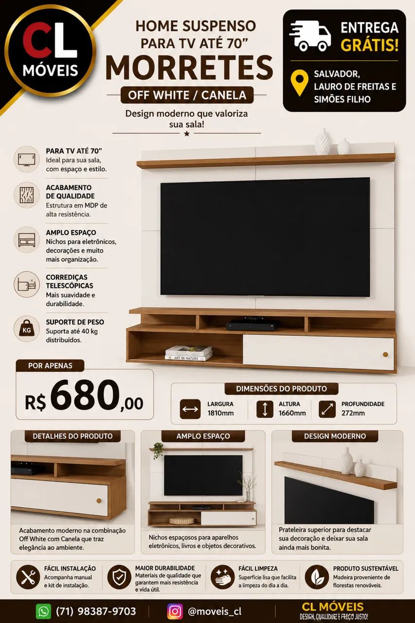 Painel de TV 