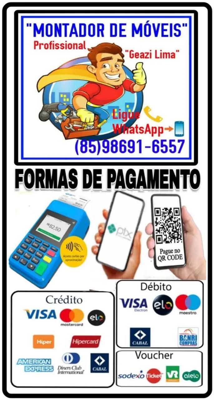Montador de Móveis - GEAZI LIMA  - Foto 4