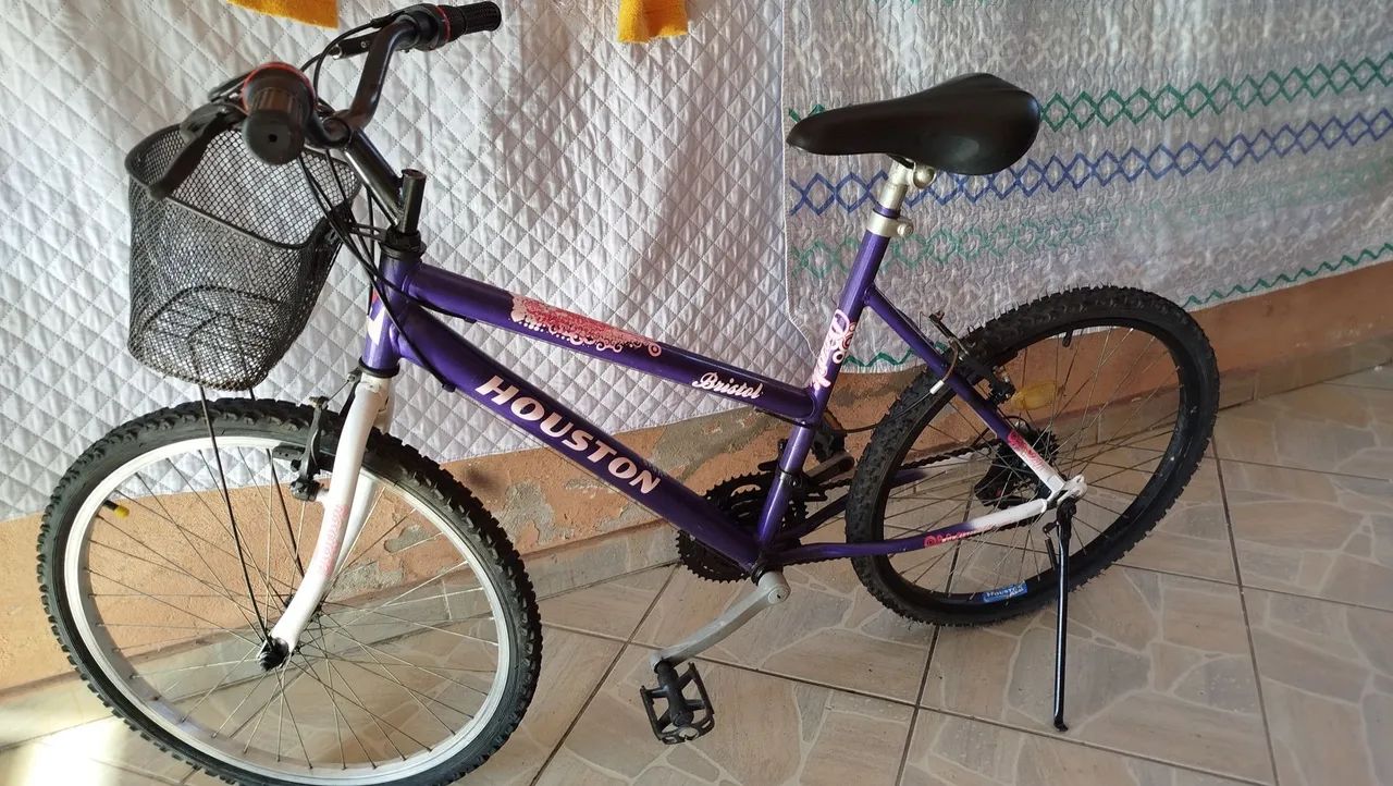 Linda bike aro 24 só pegar e andar - Foto 4