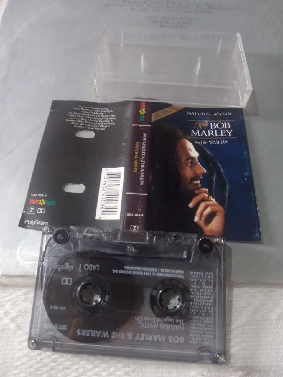 fita k7 Bob Marley original funcionando perfeitamente 