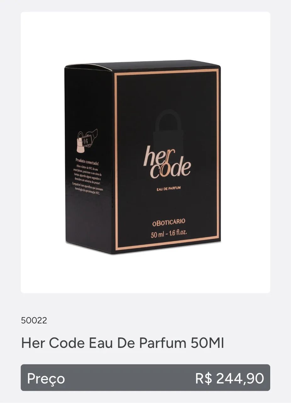 Her Code - lacrado PROMOÇÃO  - Foto 3