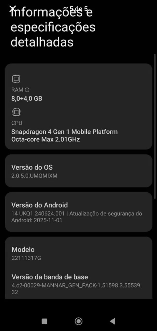 Xiaomi note 12 256Gb 8Gb ram - Foto 5