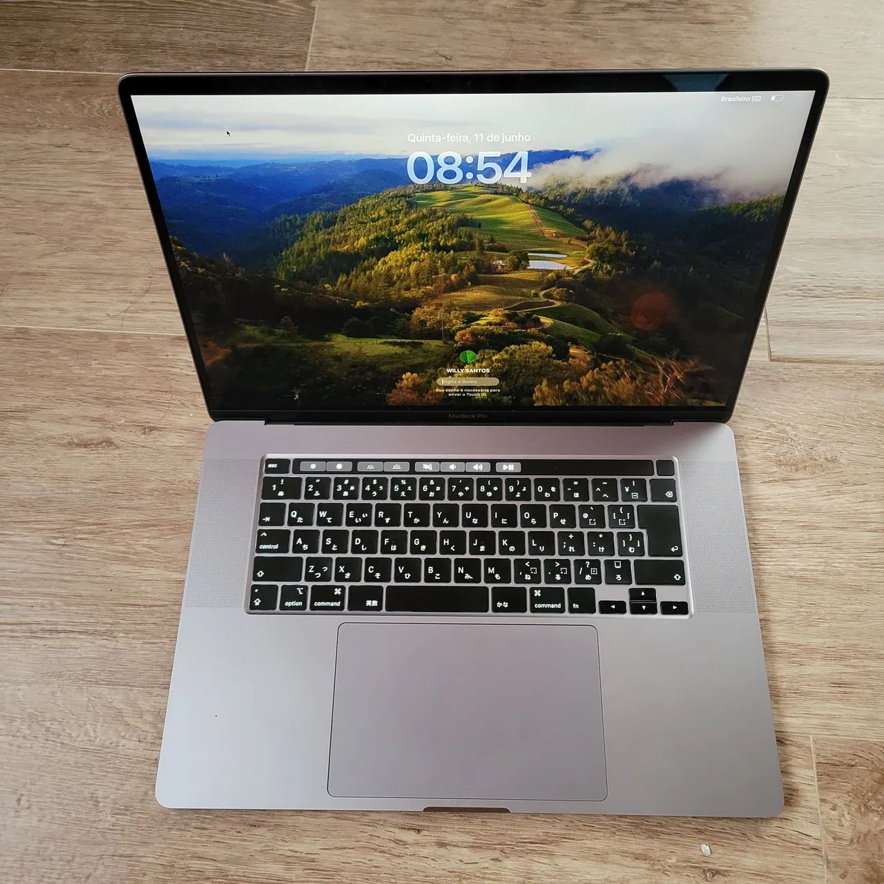 Macbook pro 16" 2018 I7 32gb comprado no Japão 