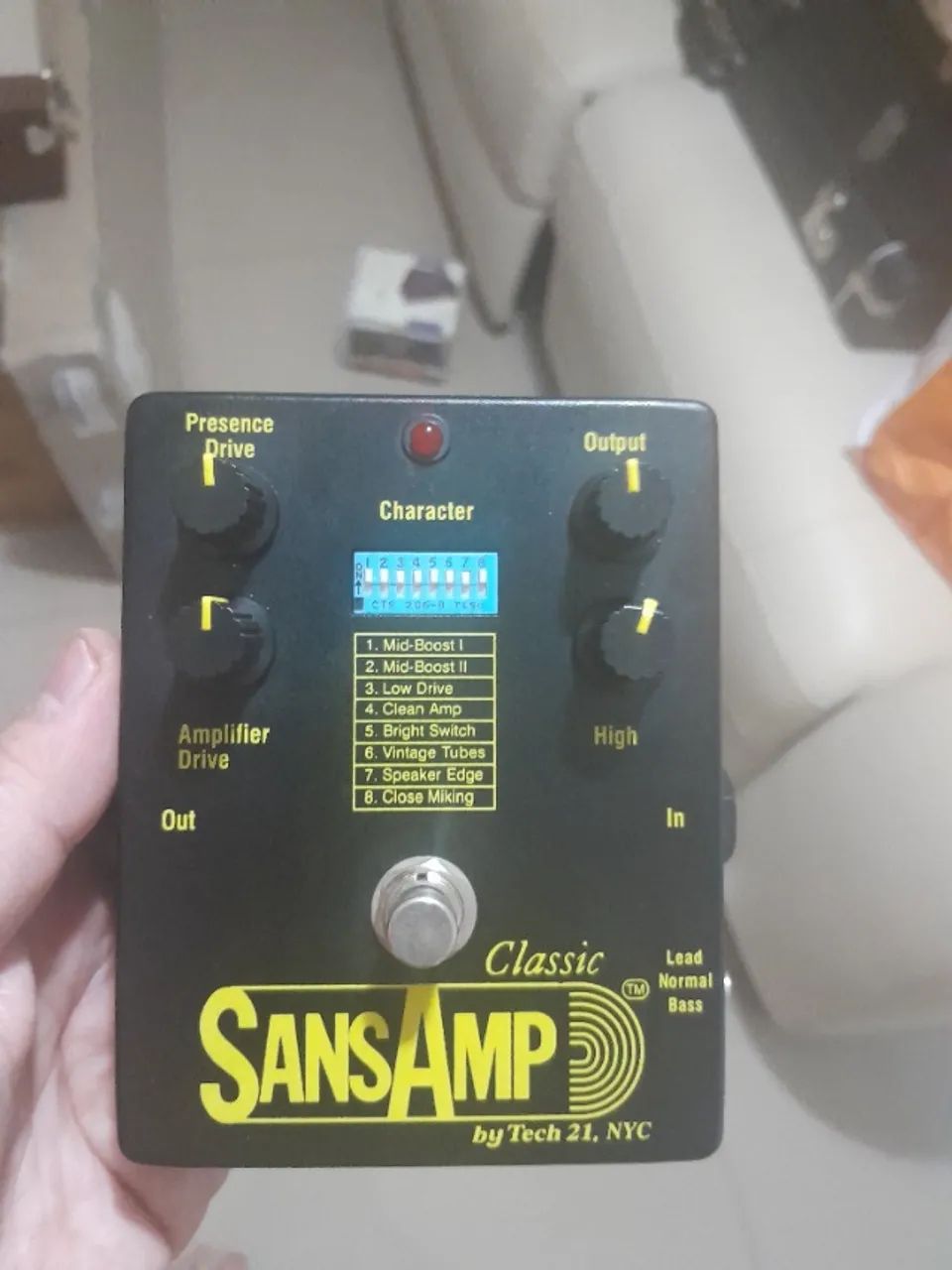 Pedal Tech 21 SansAmp Classic - Instrumentos musicais
