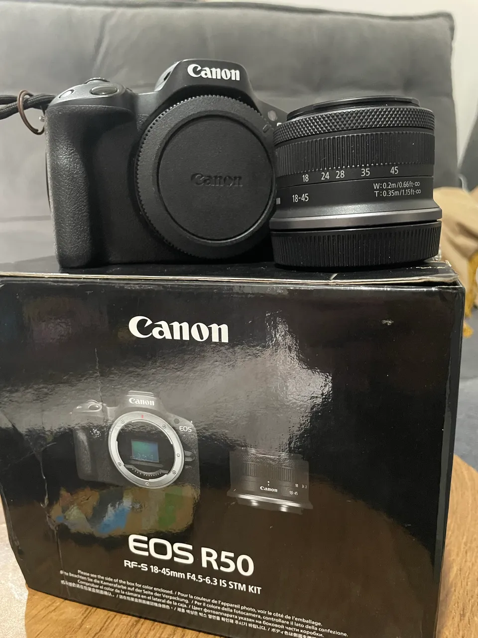 Câmera Canon Eos R6 Mark II Corpo Nova/Lacrada - Câmeras e